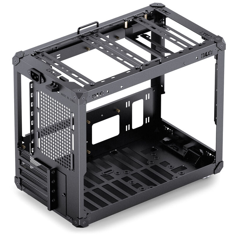 Jonsbo C6 MAX kabinett Micro-ATX herdet glass svart - Jonsbo