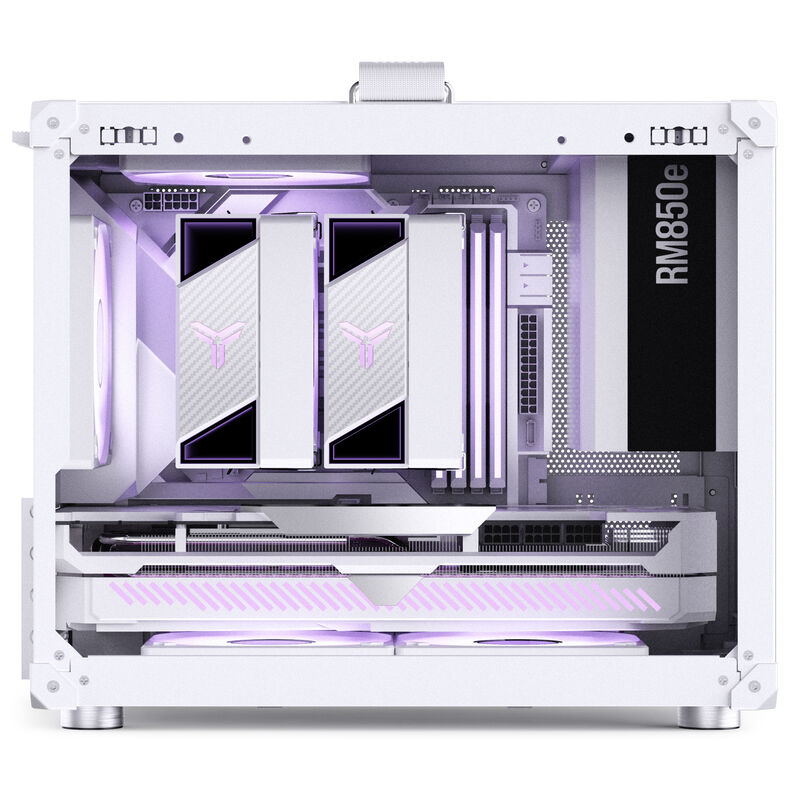 Jonsbo C6 MAX kabinett Micro-ATX herdet glass svart - Jonsbo