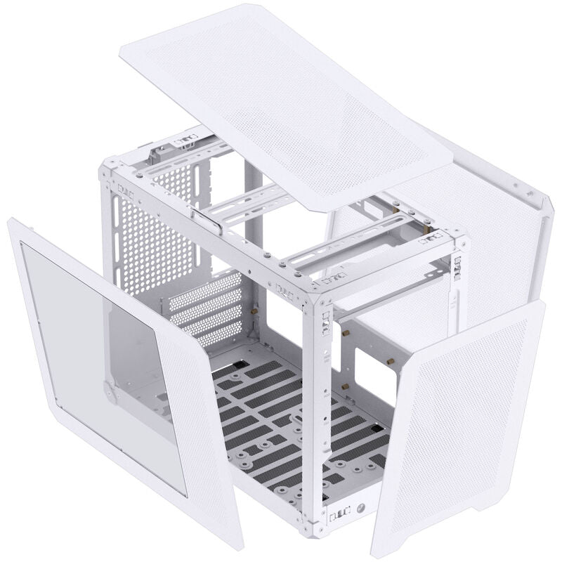 Jonsbo C6 MAX kabinett Micro-ATX herdet glass svart - Jonsbo
