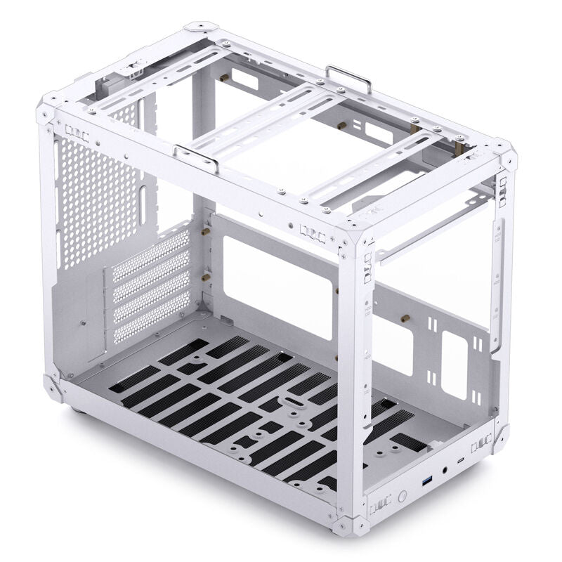 Jonsbo C6 MAX kabinett Micro-ATX herdet glass svart - Jonsbo