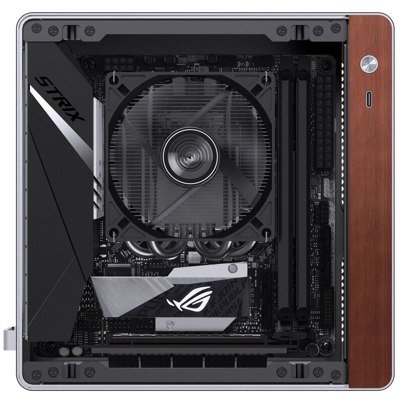 Jonsbo NV10 kabinett Mini-ITX kompakt svart - Jonsbo