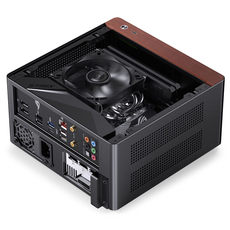 Jonsbo NV10 kabinett Mini-ITX kompakt svart - Jonsbo