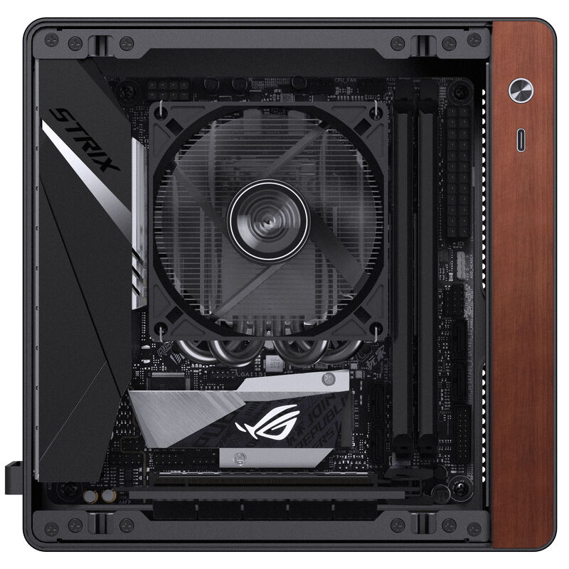 Jonsbo NV10 kabinett Mini-ITX kompakt svart - Jonsbo