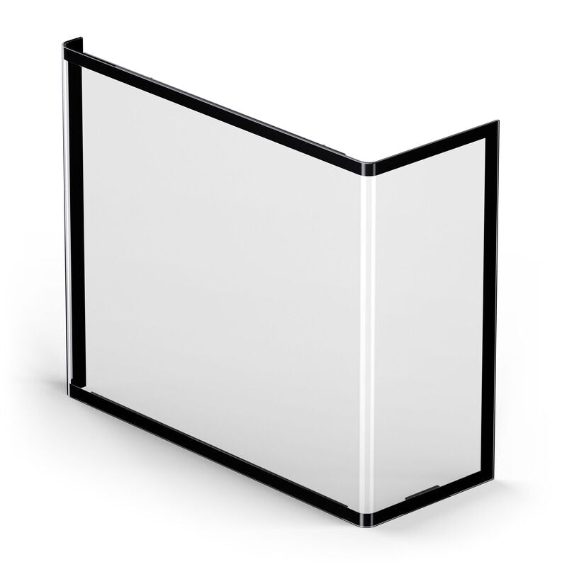 Jonsbo TK-4 kabinett midtårn ATX herdet glass svart - Jonsbo