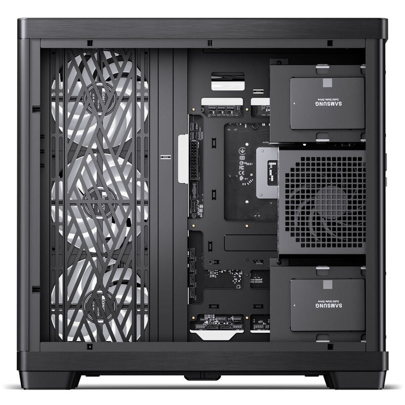 Jonsbo TK-4 kabinett midtårn ATX herdet glass svart - Jonsbo