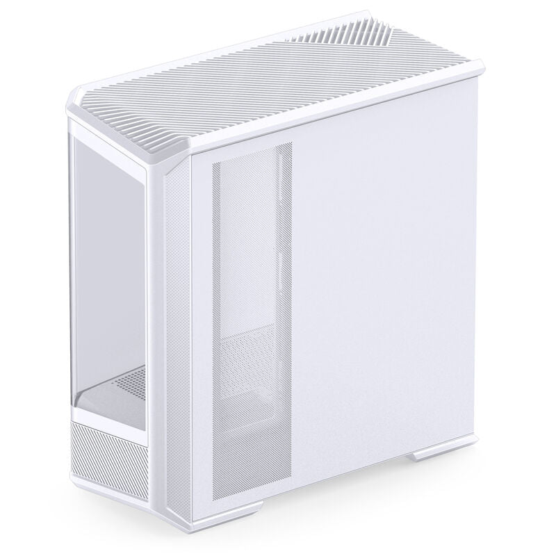 Jonsbo D400 kabinett midtårn ATX herdet glass hvit - Jonsbo