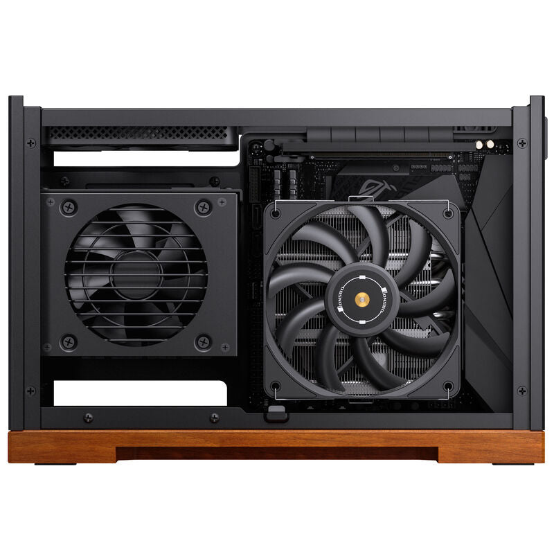 Jonsbo T9 Black Mini-ITX kabinett PCIe 5.0 riserkabel svart - Jonsbo
