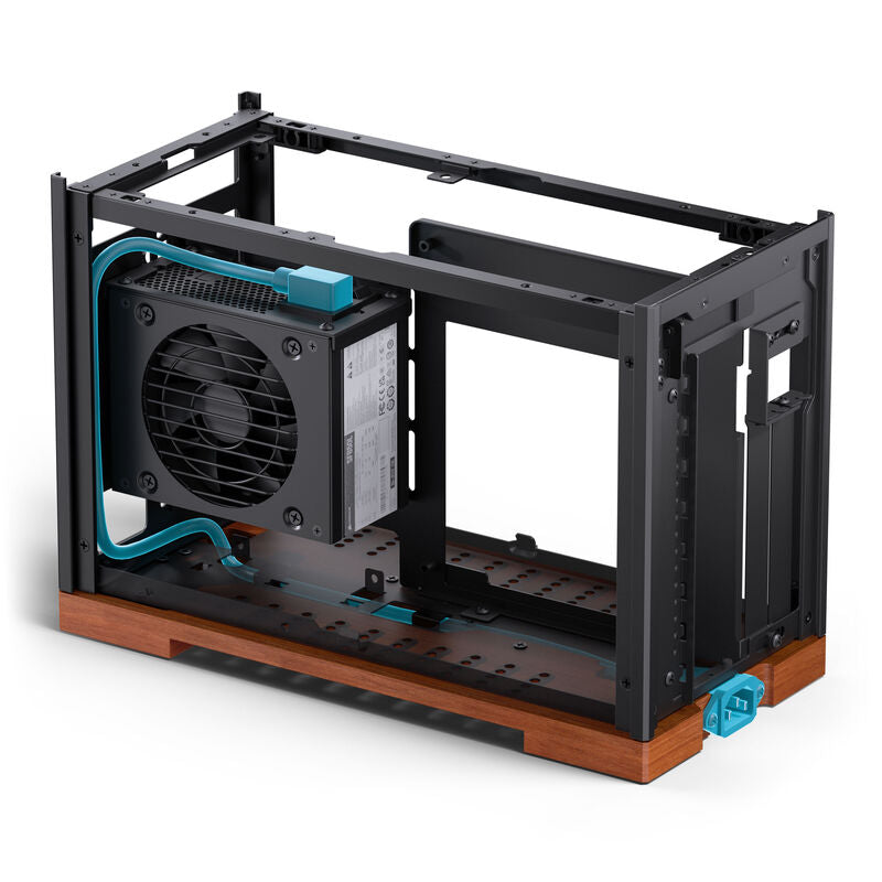 Jonsbo T9 Black Mini-ITX kabinett PCIe 5.0 riserkabel svart - Jonsbo