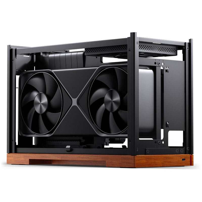Jonsbo T9 Black Mini-ITX kabinett PCIe 5.0 riserkabel svart - Jonsbo