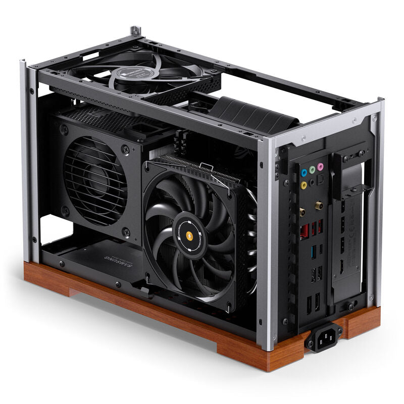 Jonsbo T9 Mini-ITX kabinett PCIe 5.0 riserkabel sølv - Jonsbo