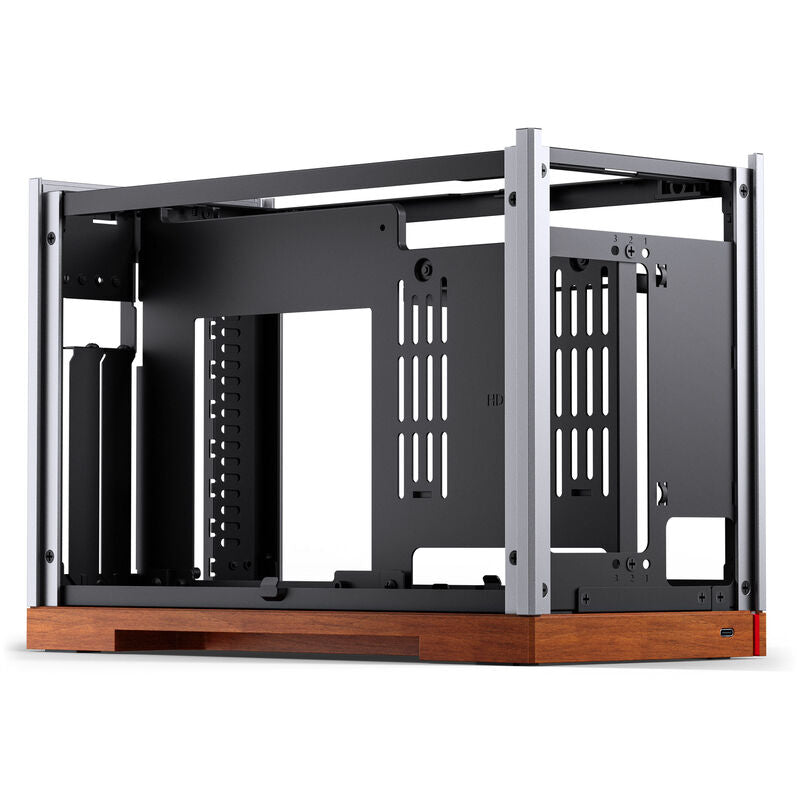 Jonsbo T9 Mini-ITX kabinett PCIe 5.0 riserkabel sølv - Jonsbo
