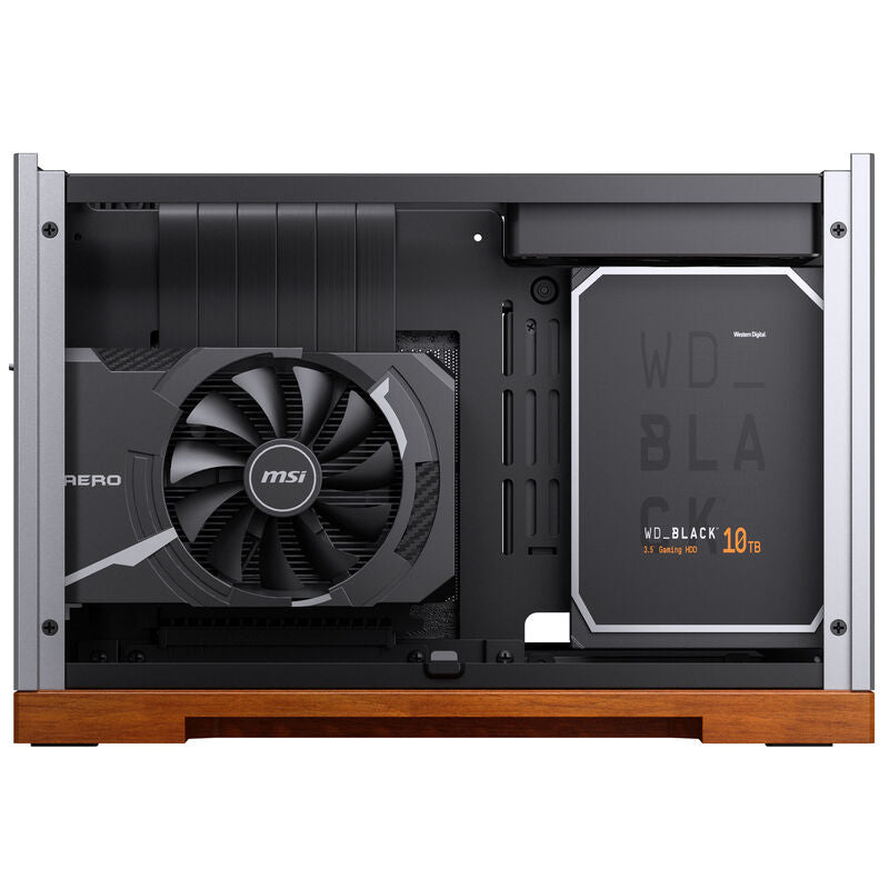 Jonsbo T9 Mini-ITX kabinett PCIe 5.0 riserkabel sølv - Jonsbo