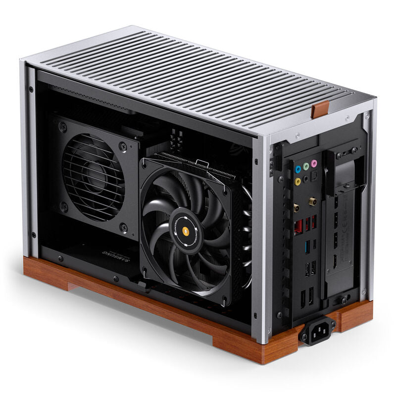 Jonsbo T9 Mini-ITX kabinett PCIe 5.0 riserkabel sølv - Jonsbo