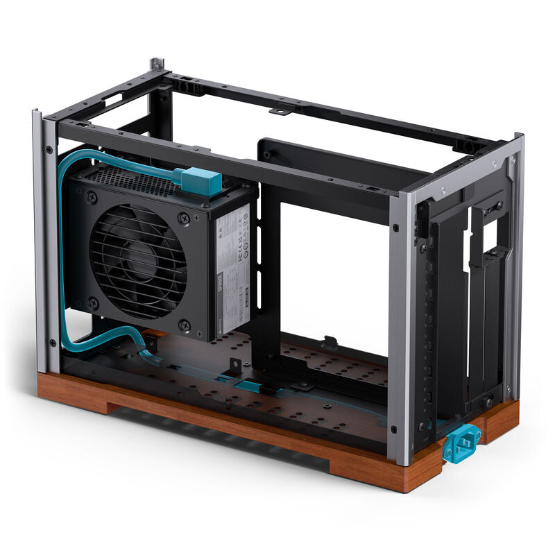 Jonsbo T9 Mini-ITX kabinett PCIe 5.0 riserkabel sølv - Jonsbo