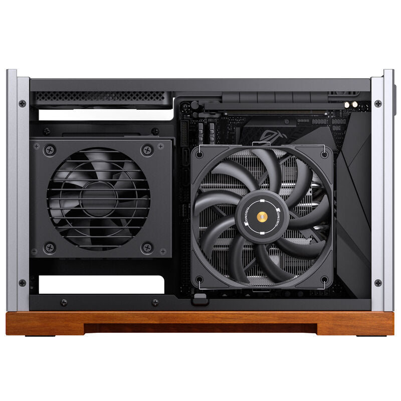 Jonsbo T9 Mini-ITX kabinett PCIe 5.0 riserkabel sølv - Jonsbo