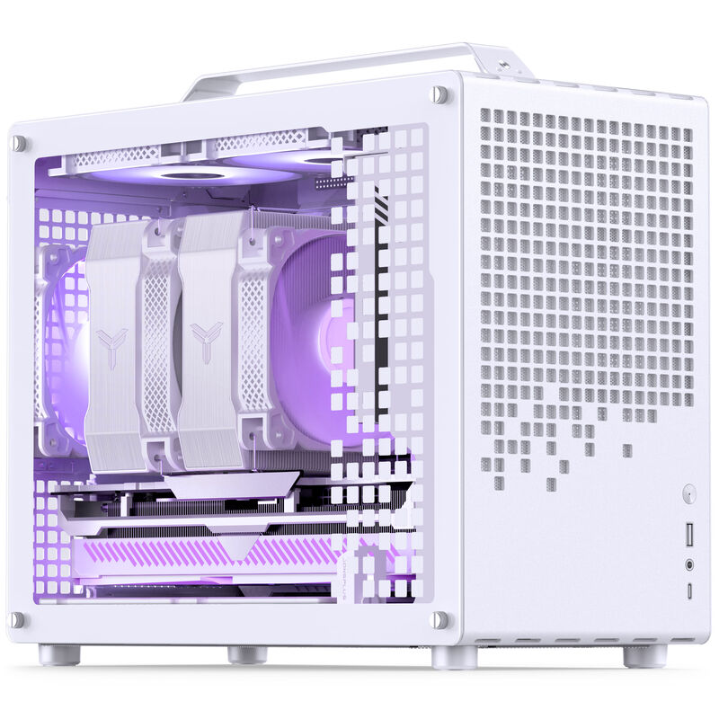 Jonsplus Z20 Micro-ATX kabinett med bærehåndtak svart - Jonsbo