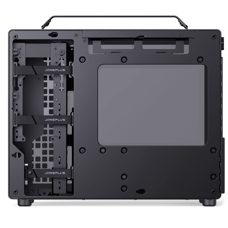 Jonsplus Z20 Micro-ATX kabinett med bærehåndtak svart - Jonsbo