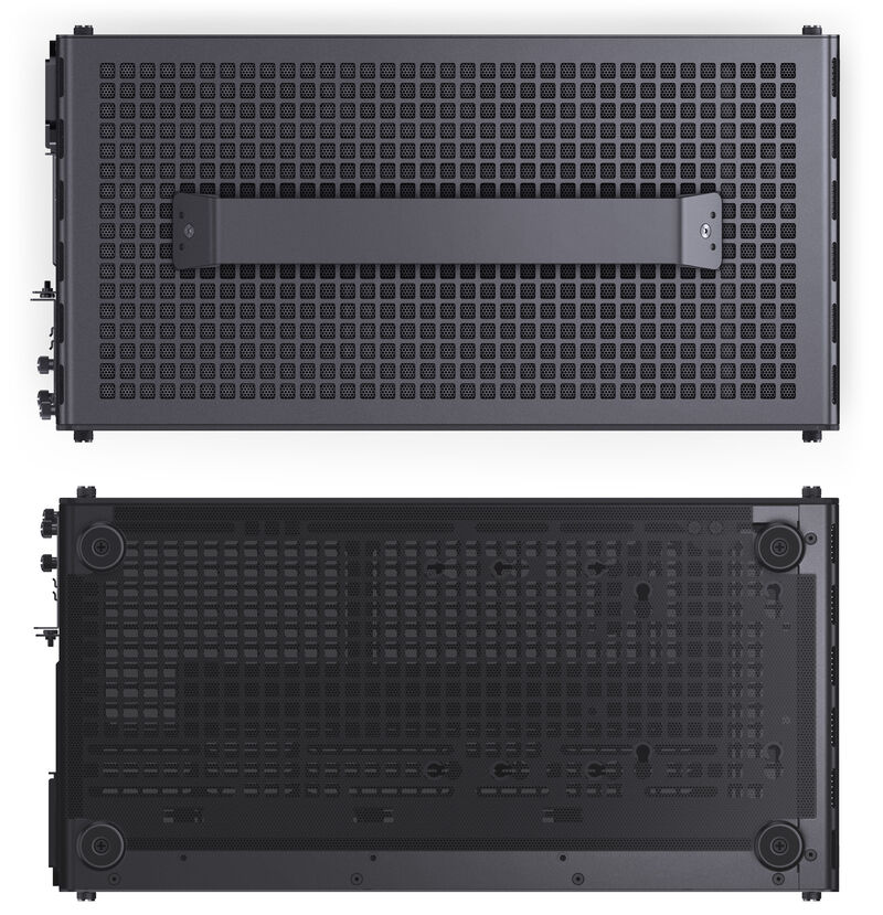 Jonsplus Z20 Micro-ATX kabinett med bærehåndtak svart - Jonsbo