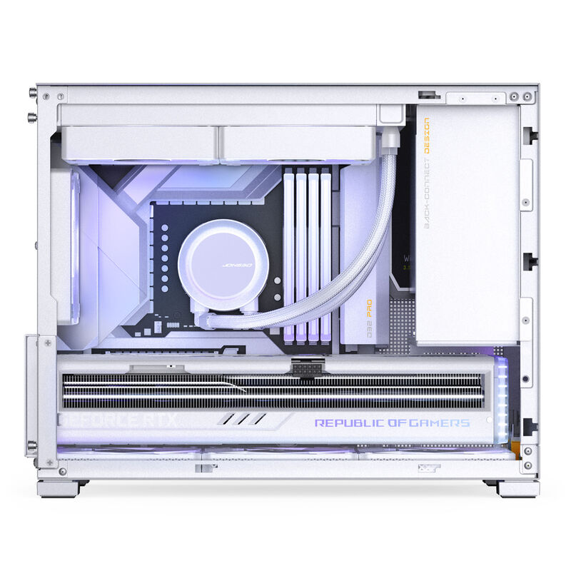 Jonsbo D32 PRO Mesh kabinett mATX Back Connect svart - Jonsbo