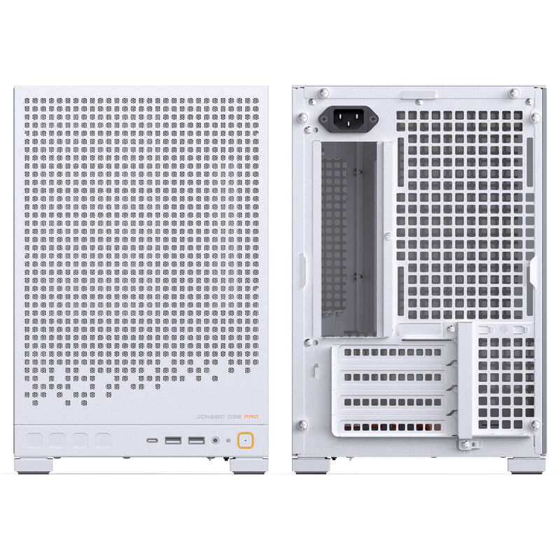 Jonsbo D32 PRO Mesh mATX kabinett Back Connect svart - Jonsbo