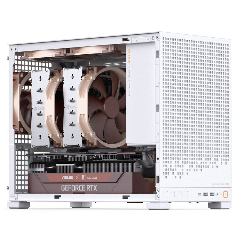 Jonsbo D32 PRO Mesh mATX kabinett Back Connect svart - Jonsbo