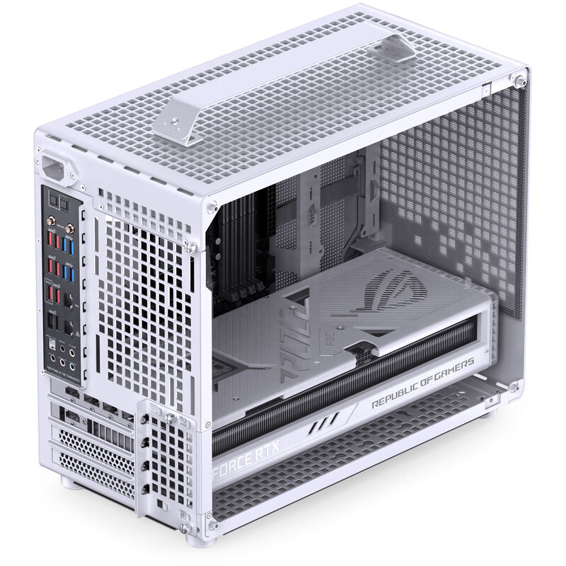 Jonsplus Z20 Mesh kabinett minitårn Micro-ATX med bærehåndtak - Jonsplus