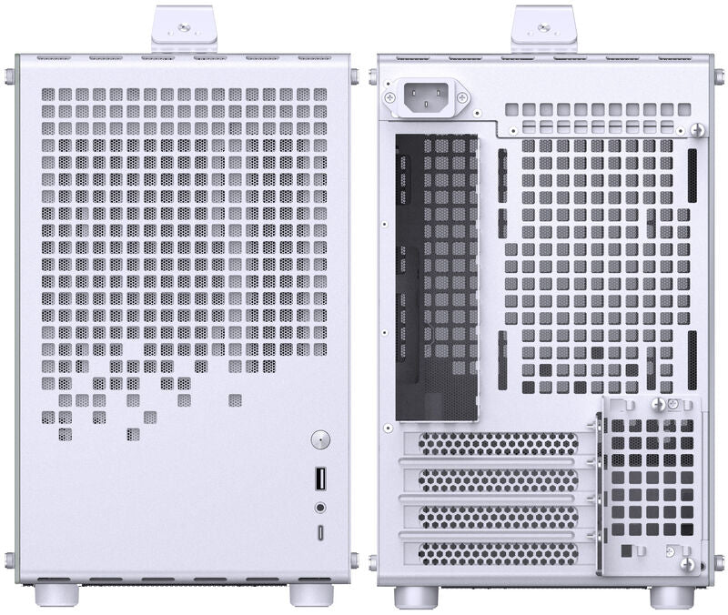 Jonsplus Z20 Mesh kabinett minitårn Micro-ATX med bærehåndtak - Jonsplus