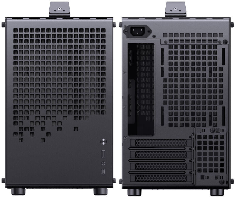 Jonsplus Z20 Mesh kabinett minitårn Micro-ATX med bærehåndtak - Jonsplus