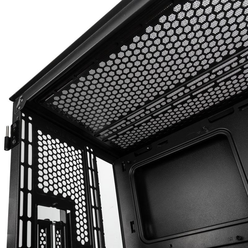Kolink Citadel Mesh Micro-ATX kabinett herdet glass svart - Kolink