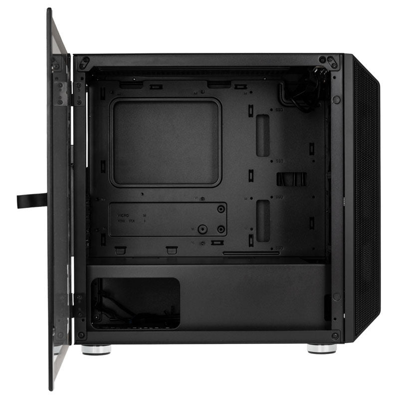 Kolink Citadel Mesh Micro-ATX kabinett herdet glass svart - Kolink