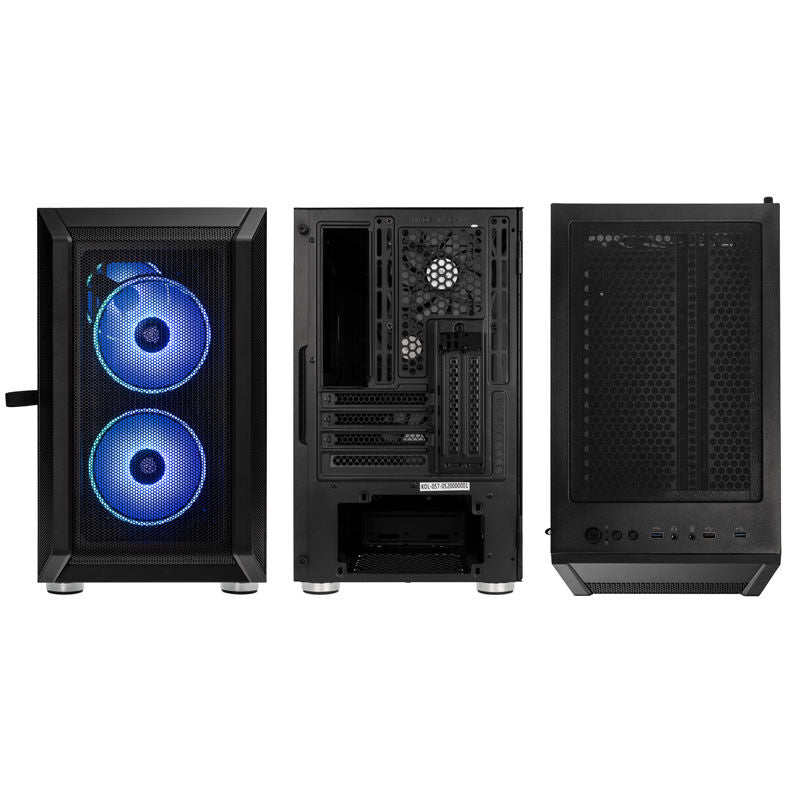 Kolink Citadel Mesh RGB kabinett Micro-ATX hvit - Kolink