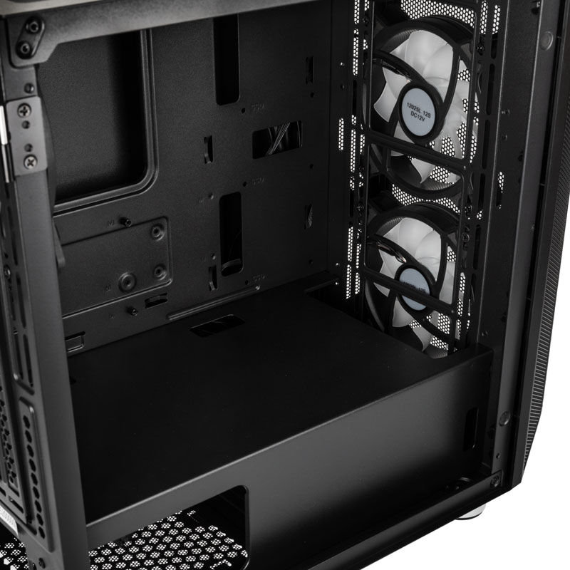 Kolink Citadel Mesh RGB kabinett Micro-ATX hvit - Kolink