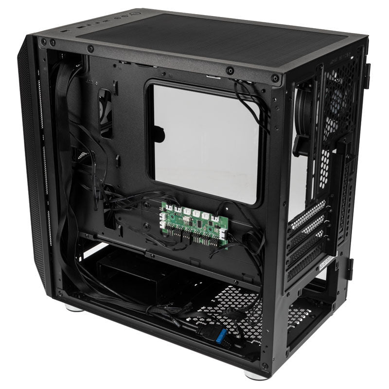 Kolink Citadel Mesh RGB kabinett Micro-ATX hvit - Kolink