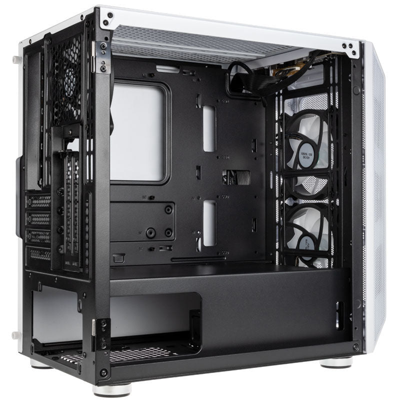 Kolink Citadel Mesh RGB kabinett Micro-ATX hvit - Kolink
