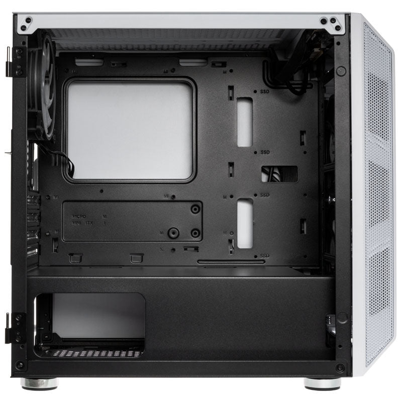 Kolink Citadel Mesh RGB kabinett Micro-ATX hvit - Kolink
