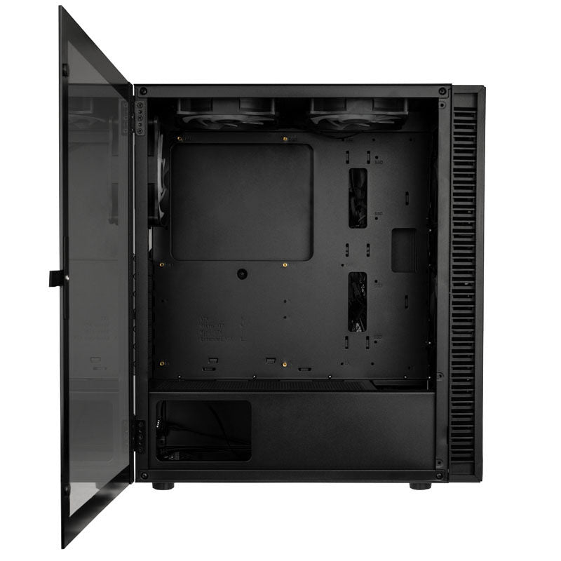 Kolink Observatory HF Glass ARGB kabinett midtårn ATX svart - Kolink