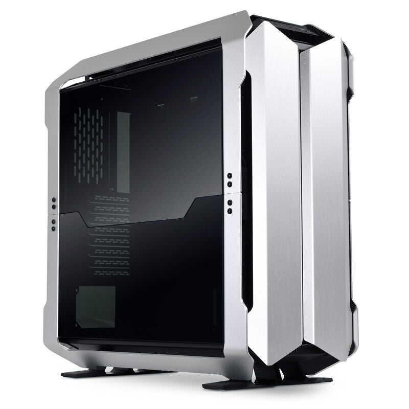 Lian Li Odyssey X kabinett fulltårn E-ATX herdet glass sølv - Lian Li