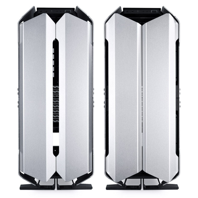 Lian Li Odyssey X kabinett fulltårn E-ATX herdet glass sølv - Lian Li