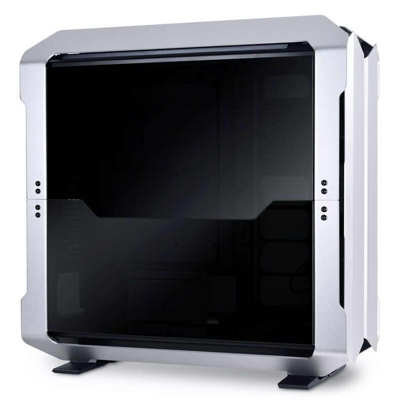 Lian Li Odyssey X kabinett fulltårn E-ATX herdet glass sølv - Lian Li