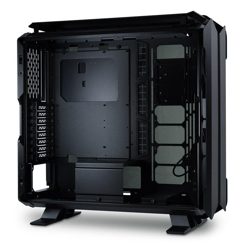 Lian Li Odyssey X kabinett fulltårn E-ATX herdet glass sølv - Lian Li