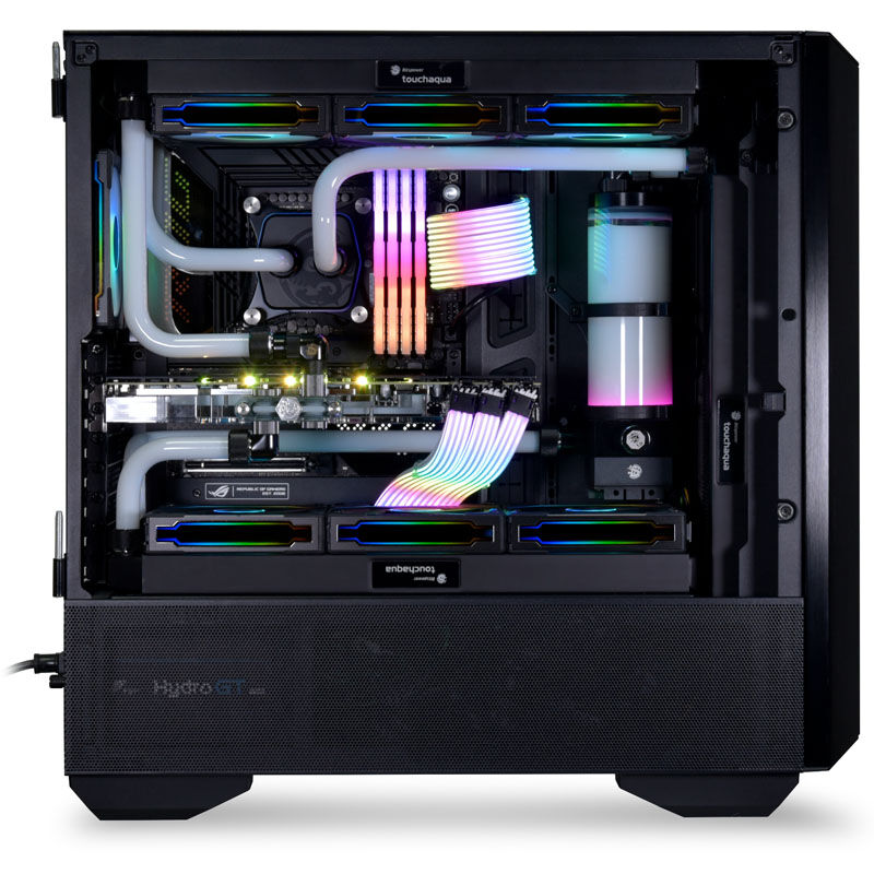 Lian Li LANCOOL III kabinett midtårn E-ATX herdet glass hvit - Lian Li
