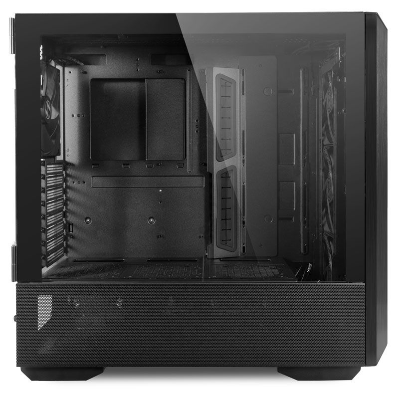 Lian Li LANCOOL III kabinett midtårn E-ATX herdet glass hvit - Lian Li