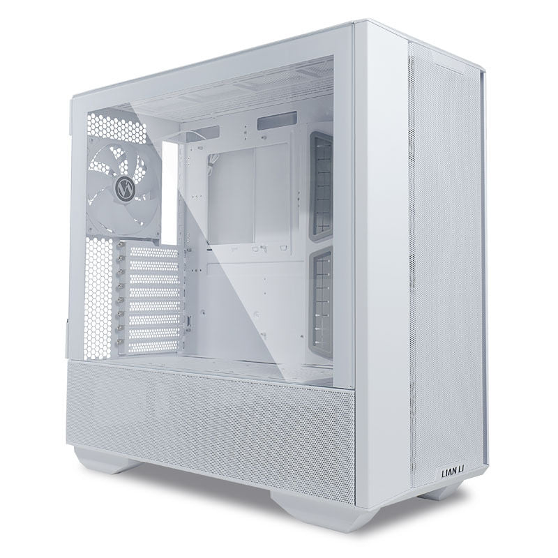 Lian Li LANCOOL III kabinett midtårn E-ATX herdet glass hvit - Lian Li