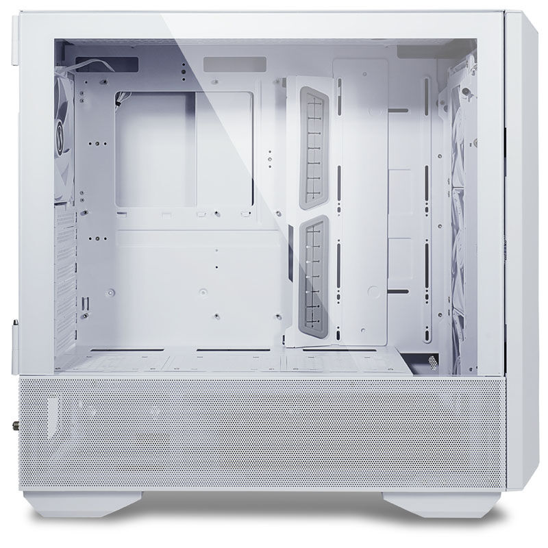 Lian Li LANCOOL III kabinett midtårn E-ATX herdet glass hvit - Lian Li