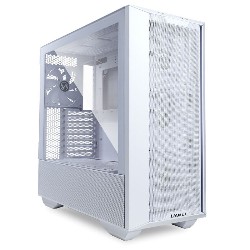 Lian Li LANCOOL III kabinett midtårn E-ATX herdet glass hvit - Lian Li