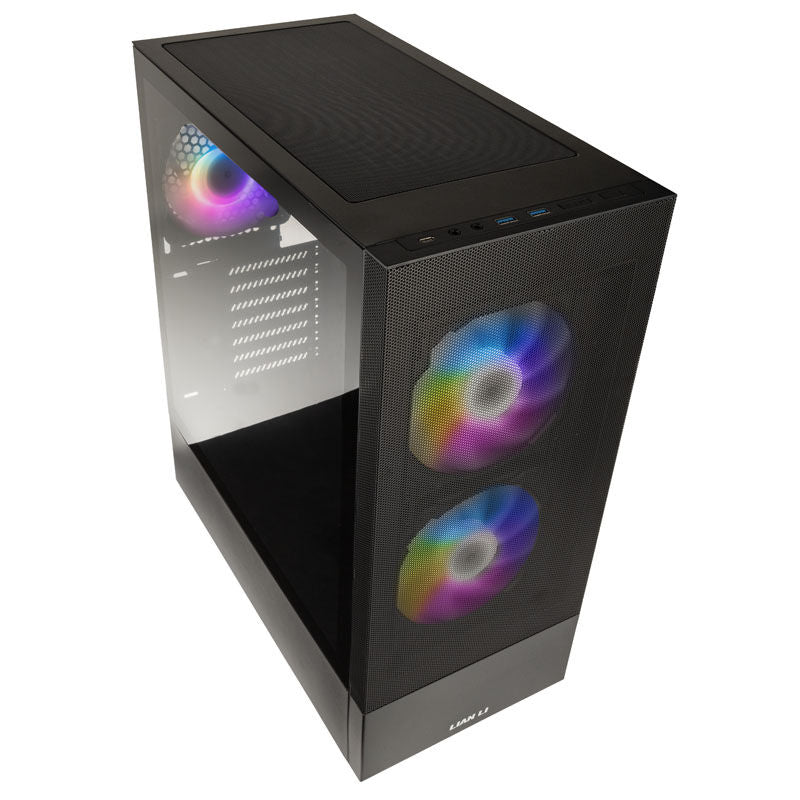 Lian Li LANCOOL 205 Mesh C kabinett midtårn ATX ARGB svart - Lian Li