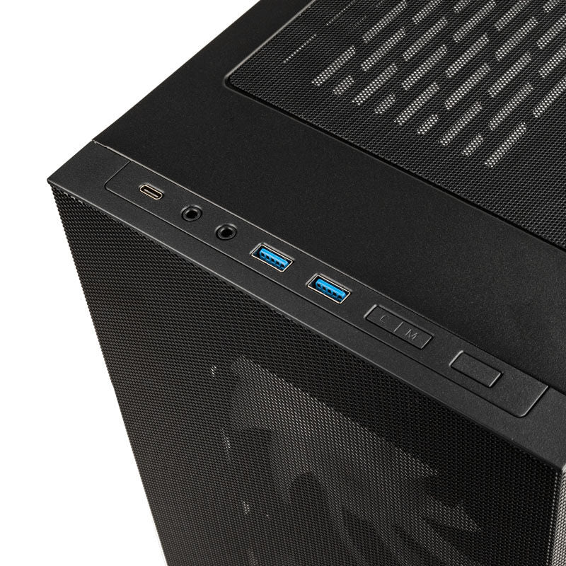 Lian Li LANCOOL 205 Mesh C kabinett midtårn ATX ARGB svart - Lian Li
