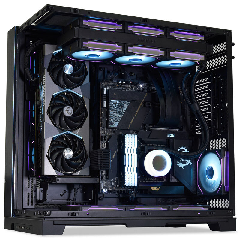 Lian Li O11 Dynamic EVO XL fulltårn kabinett E-ATX svart - Lian Li