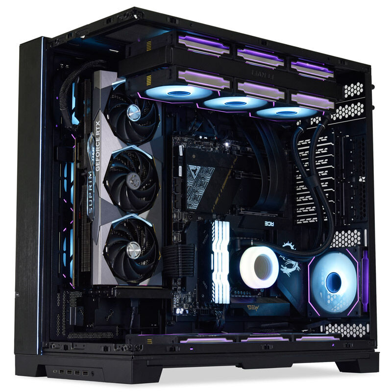 Lian Li O11 Dynamic EVO XL fulltårn kabinett E-ATX svart - Lian Li
