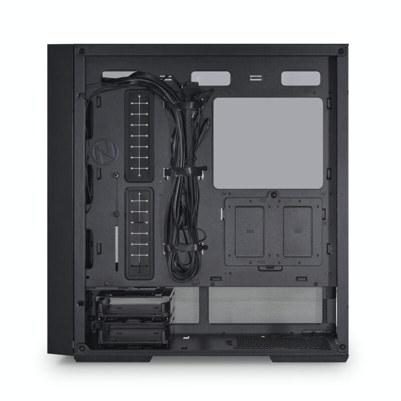 Lian Li LANCOOL 206 kabinett midtårn ATX herdet glass svart - Lian Li